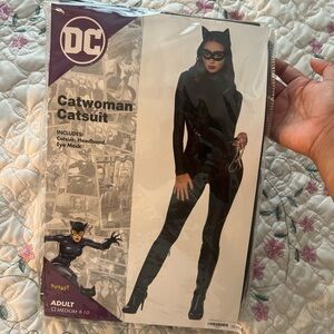 SOLD- DC Comics Catwoman Catsuit - Black